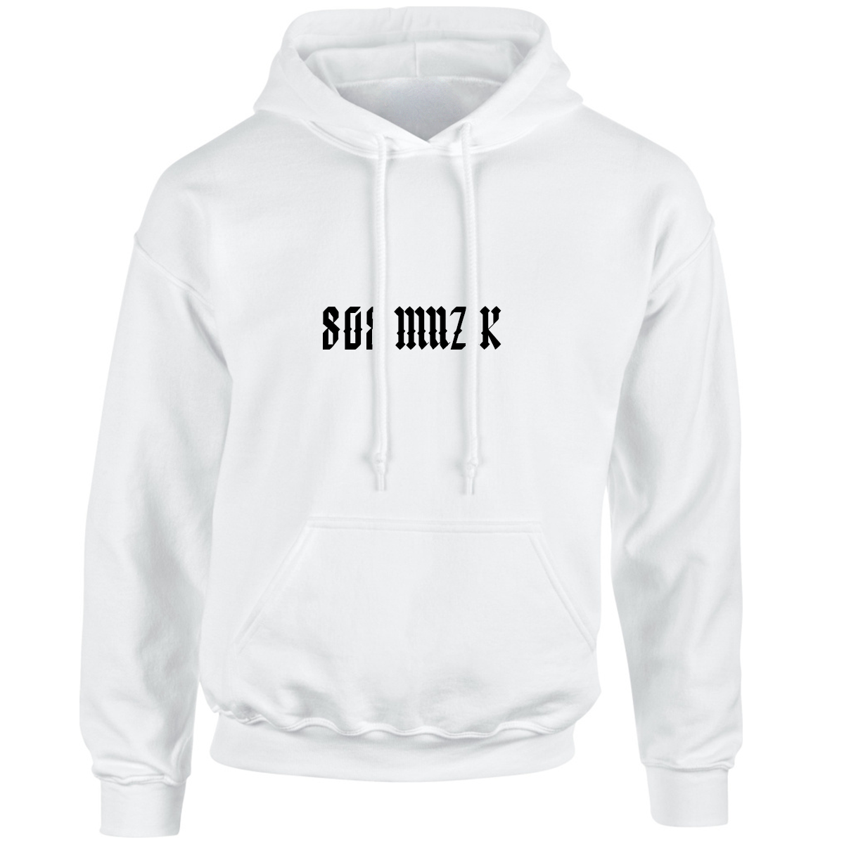 Bild von '808 Muzik Negra' - HOODY [weiß]